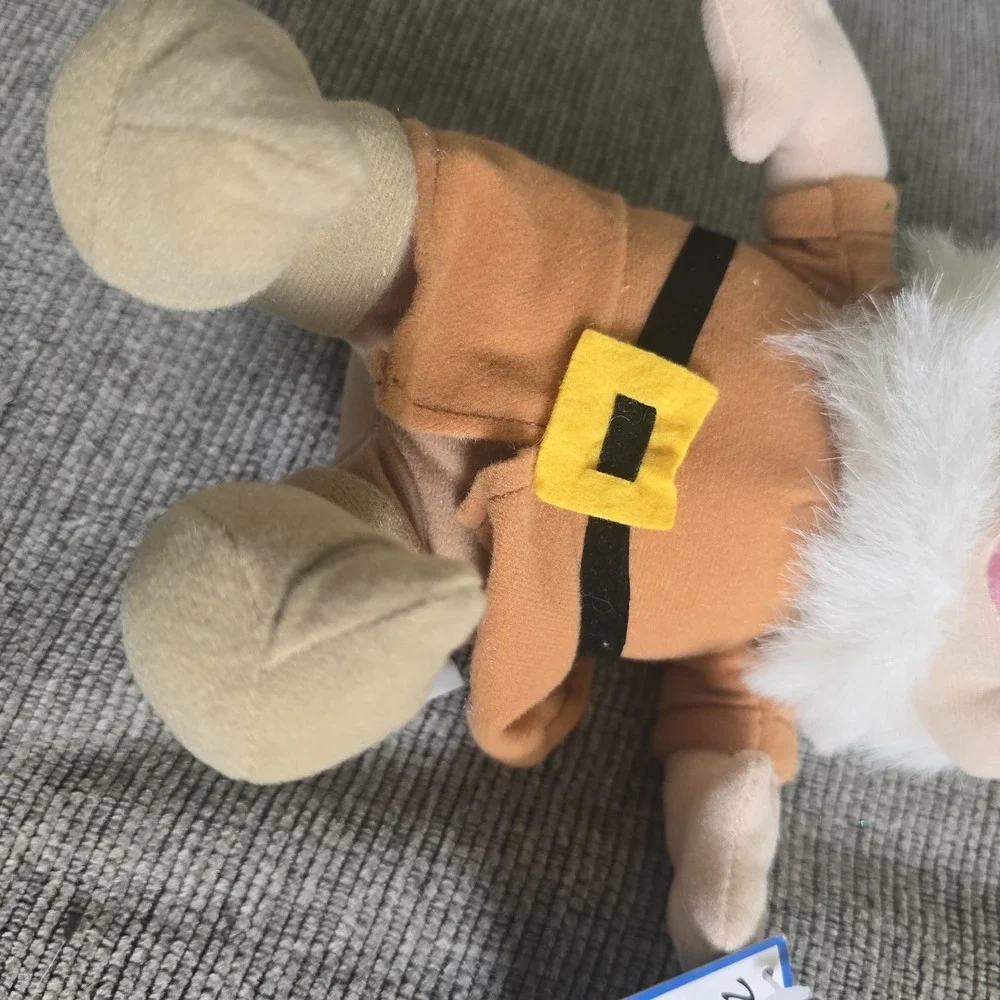 Disney Snow White Doc Plush Toy Stuffed Animal‎ Disney Store Collectible.